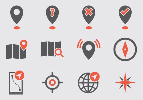 Map Legend Vector Icons