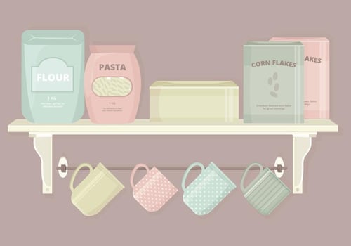 Kitchen Elements Vector Set