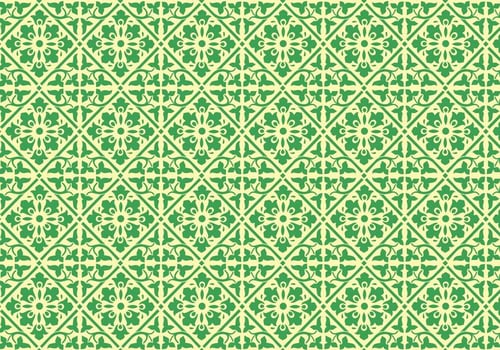 Traditional Damask Pattern vector