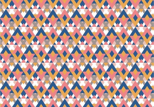 Traditional Pastel Pattern vector
