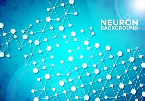 Neuron Background Vector Template