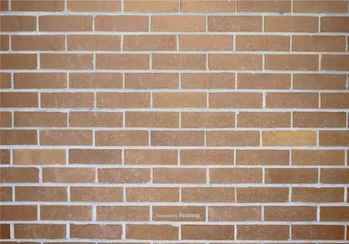 Brick Wall Vector Background