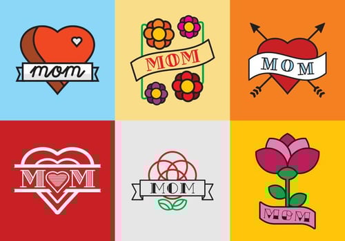 Free Mom Tattoos Vector