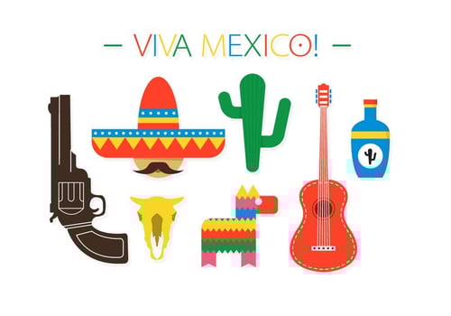 Mexico Vector Elements