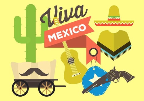 Free Flat Mexico Vectors