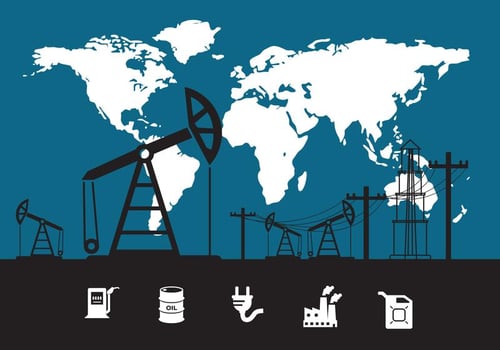 Oil Field Vector
