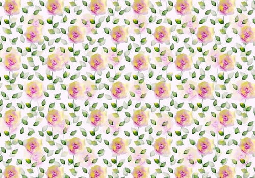 Free Vector Watercolor Floral Background