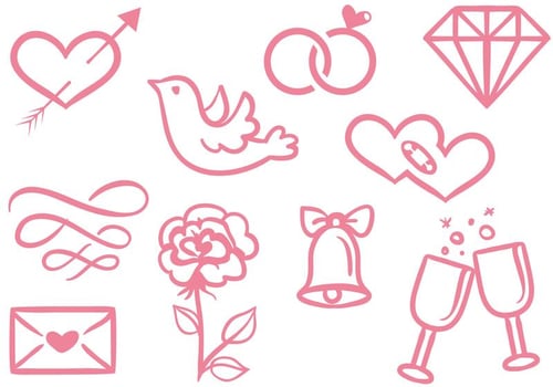 Free Wedding Vectors