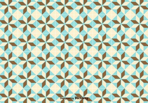 Simple Geometric PatternTiles Pattern vector