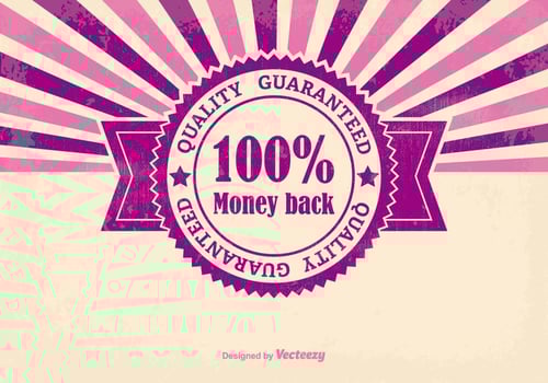 Retro Style Promotional Quality Background vector