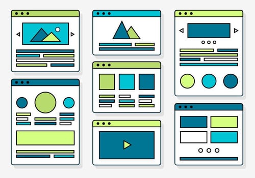 Free Web Design Elements with Vector Icons