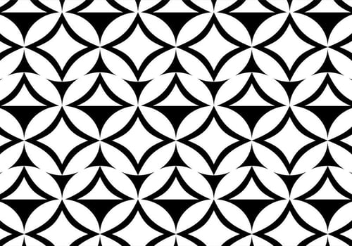 Free Vector Black and White Pattern Background