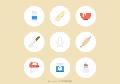 Baking Vector Icons