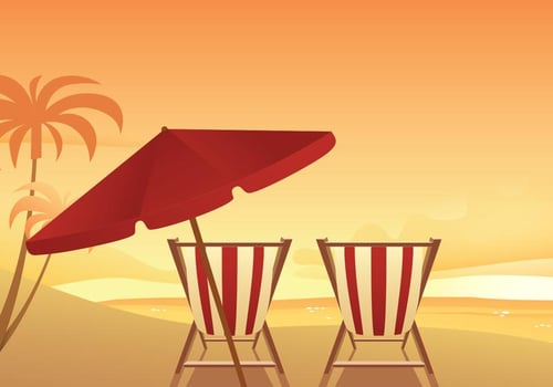 Chair Beach Free Vector