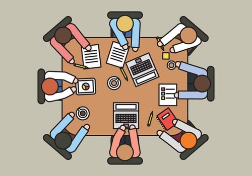Vector Table for Coworkers