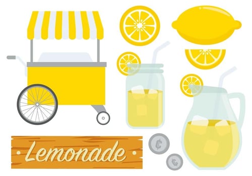 Lemonade Stand Vector