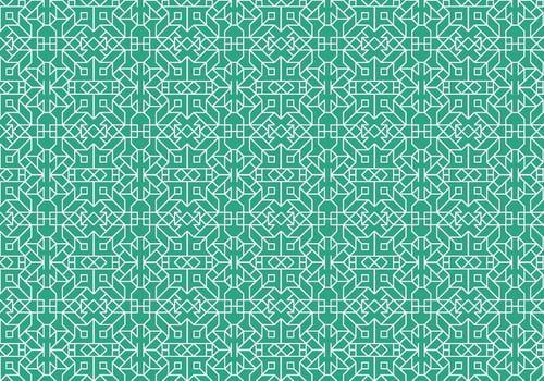 Outline Geometric Pattern vector