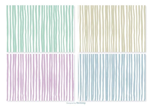 Hand Drawn Stripe Patterns vector