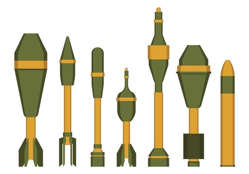 World War 2 Boom Vector