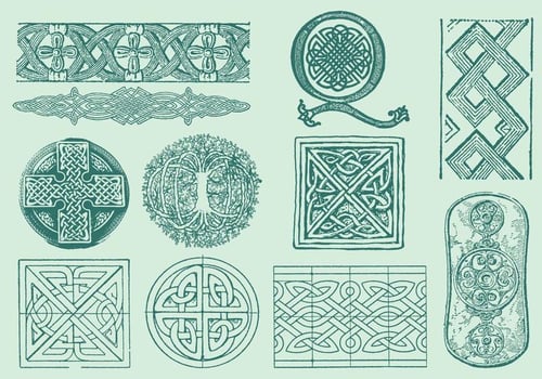 Celtic Decorations vector