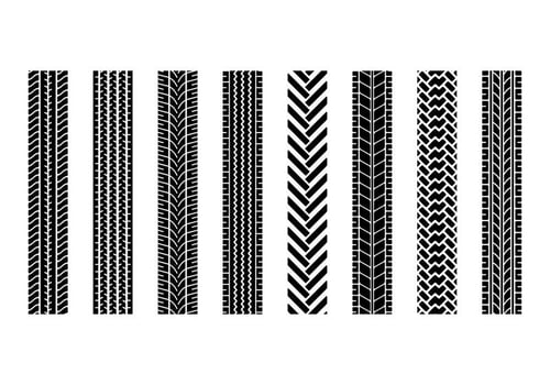 TIRE MARKS VECTOR