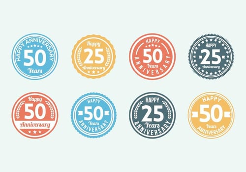 Free Aniversario Vector