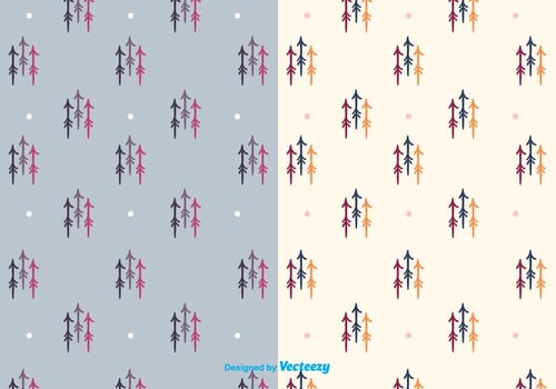 Hand Drawn Arrow Pattern vector