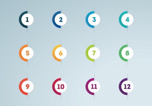 Bullet Points Vector