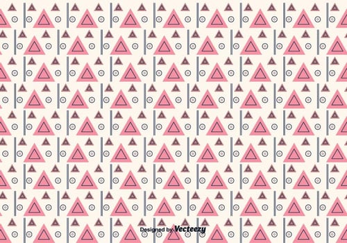 Geometric Triangular Pattern vector