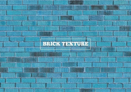 Free Vector Blue Brick Texture