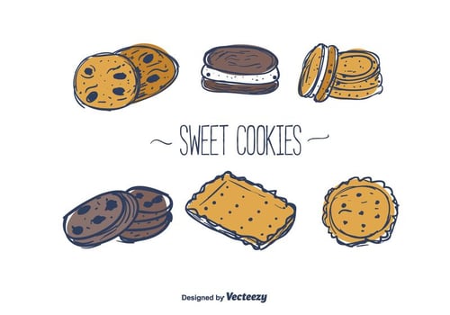 Sweet Cookies Vector