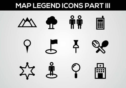 Free Map Legend Part III Vector