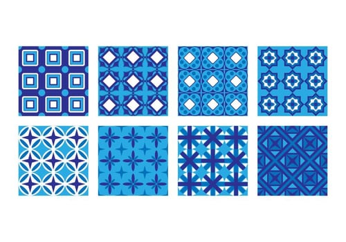 Free Portuguese Tile Pattern Vector