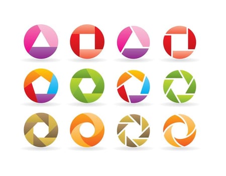Rotation Logos vector