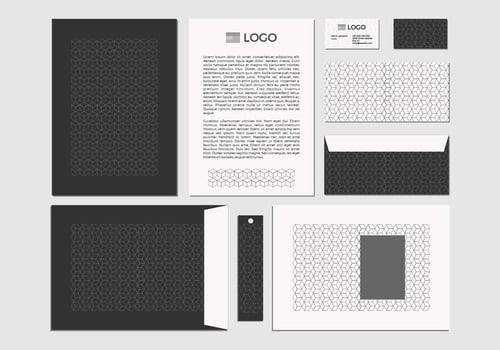 Free Greyscale Identity Vector 4
