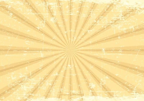 Grunge Sunburst Vector Background
