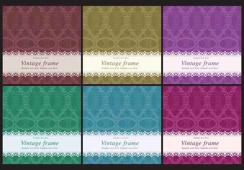 Square Doily Vintage Vectors