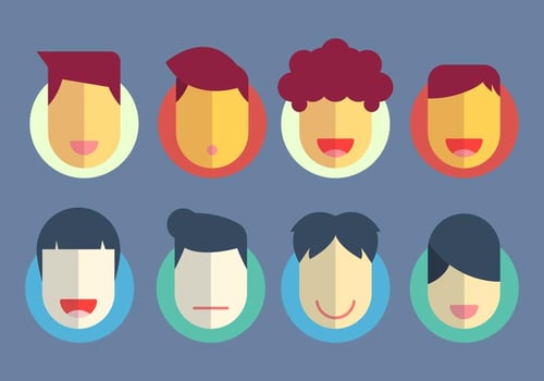 Free Hair Style Vector Graphic 2