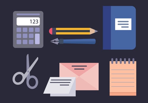 Free Office Elements Vector