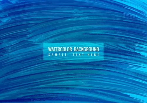 Free Vector Blue Watercolor background