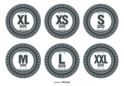 Size Vector Labels