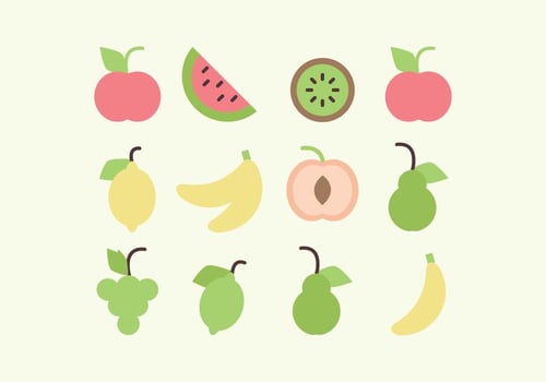 Vector Fruit Collection