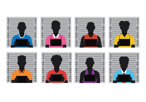 Mug Shot Vector
