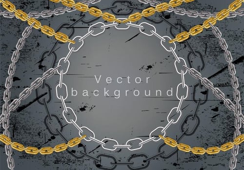 Chainmail vector background