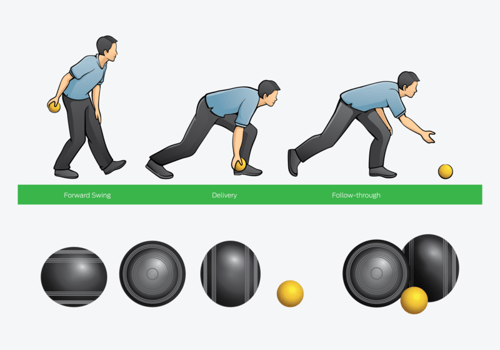 Lawn Bowls Vector