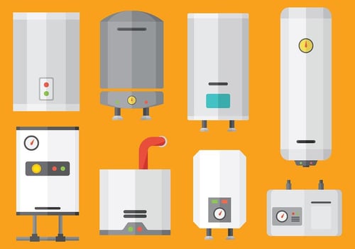 Free heater icons vector