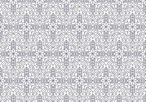 Dark Outline Pattern vector