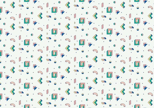 Colorful Geometric Pattern vector