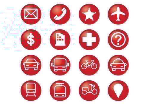 Map Legend Icon Vector