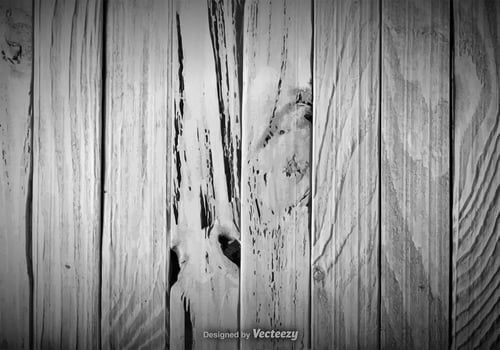 Vector Illustration Of Gray Hardwood Planks